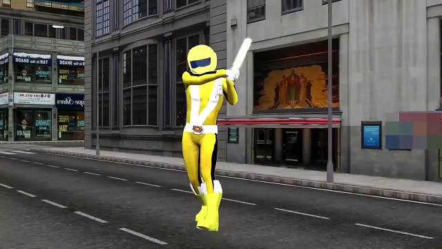 Finger Family Rhymes Power Rangers Cartoon 3D Animation _ Finger Family Nursery Rhymes for Babies