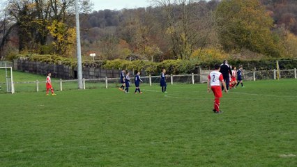 Quand nos jeunes U11découvrent les U13, Bravo Baptiste, Mathieu et Mathis