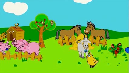 Развивающий мультик. Ферма чисел. Цифры для детей. Учимся считать до 3.