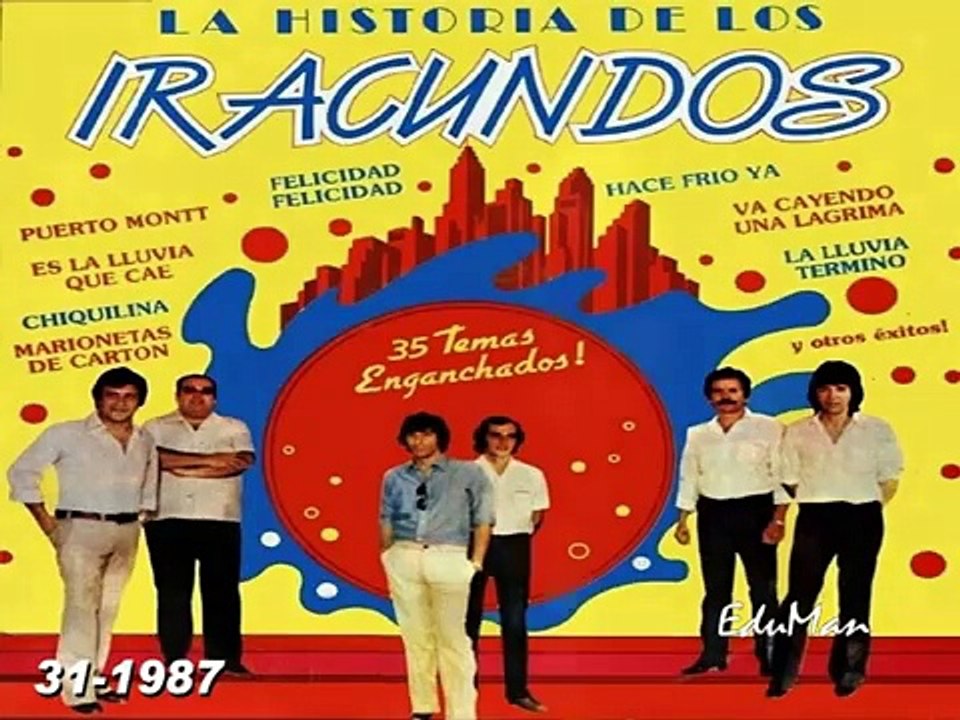 LOS IRACUNDOS MIX Va cayendo una lágrima *1987