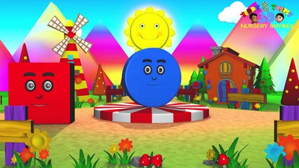 Shapes Song For Children - Children's Song⁄Nursery Rhyme for Babies, Toddlers & Kids
