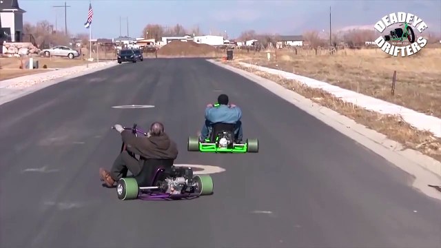 Motorized Big Wheel Drift Trike - Deadeye Drifters