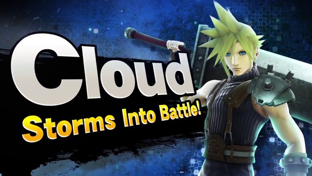 SUPER SMASH BROS 4 - Cloud Gameplay Trailer - Wii U [Full HD]