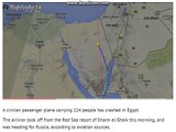 Egypt plane crash: Live updates as Russian passenger jet carrying 224 people crashes in Ce