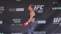 UFC 193 Ronda Rousey's Open Workout