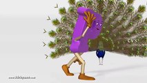 A for Apple Nursery rhymes 2 3D Animation Alphabet ABC Songs for children (ABC Song)