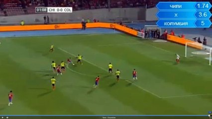 Chile vs Colombia 12.11.2015