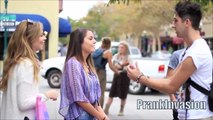 Kissing Prank Laugh for a Kiss