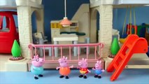 tractor Peppa Pig Play-Doh Bugs and New House Peppa Pig Park Playground DisneyCarToys peppa