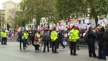 Hundreds protest against Modi visit to UK