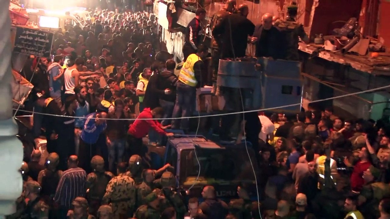 Twin suicide blasts kill dozens in Beirut Hezbollah bastion