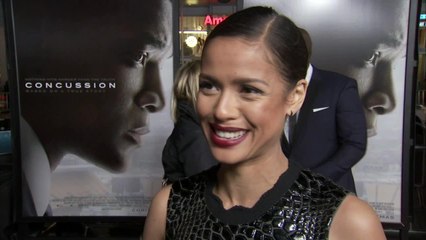 'Concussion' Premiere Red Carpet Interview: Gugu Mbatha-Raw