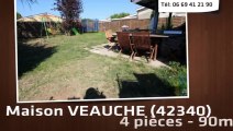 A vendre - maison/villa - VEAUCHE (42340) - 4 pièces - 90m²