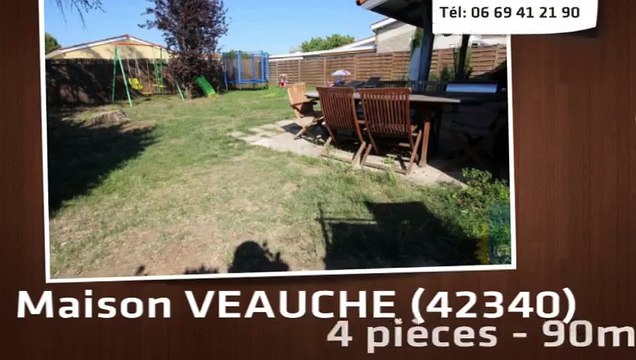 A vendre - maison/villa - VEAUCHE (42340) - 4 pièces - 90m²