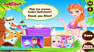 Frozen ★ Elsa Magic Ice Cream ★ Game