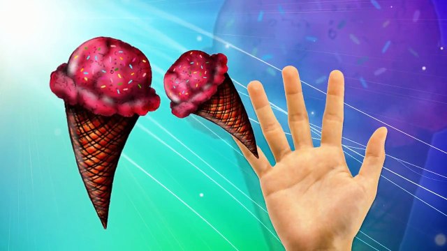 Finger Family Nursery Rhymes Ice Cream Cartoons For Children _ Finger Family Rhymes For Children