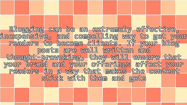Luring Clients Through Your Blogs