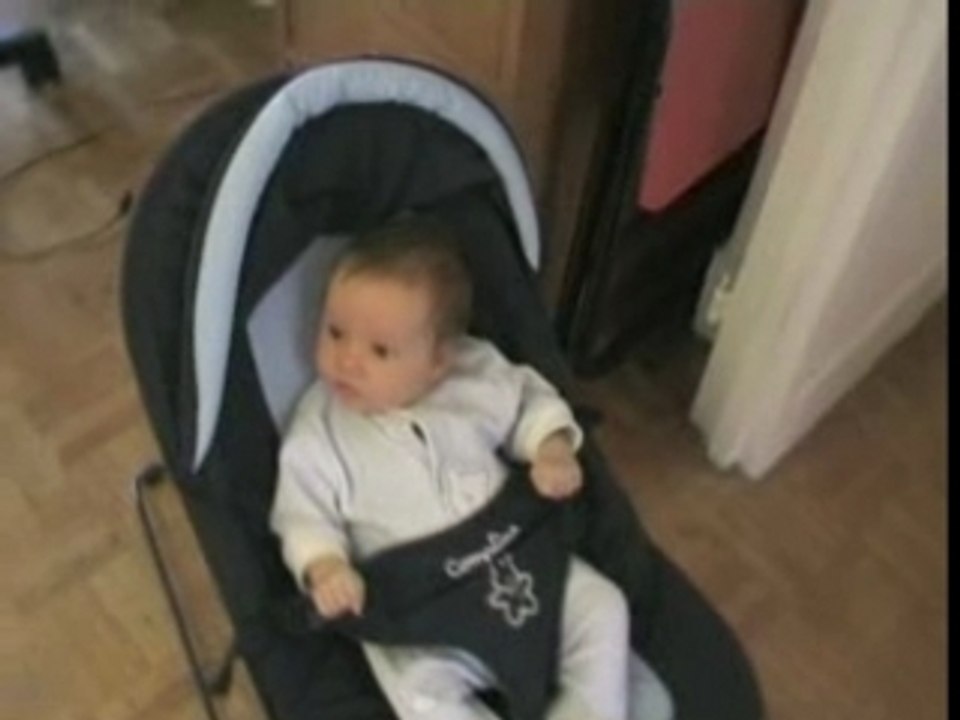 Amélie sur son transat