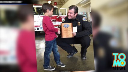 Five-year-old hero saves grandmother from burning house in California