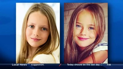 Meet 10 year old Elizabeth Hiley, Most beautiful girl in the world doppleganger from Mon