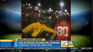 Disturbing Video Shows 49ers Fans Beating Vikings Fan After Game