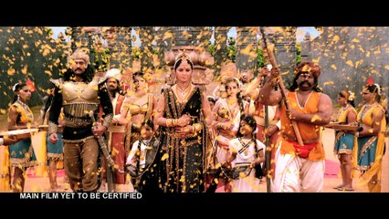 RUDRAMADEVI -Official Theatrical Trailer (HIndi) HD - 3D
