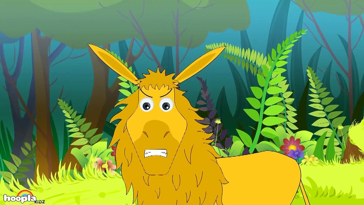 The Fox and the Donkey - Aesops fables