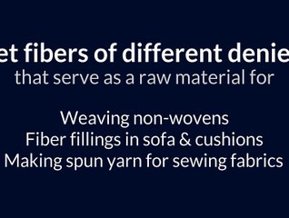 Leading Suppliers & Manufactures Of Staple Fiber