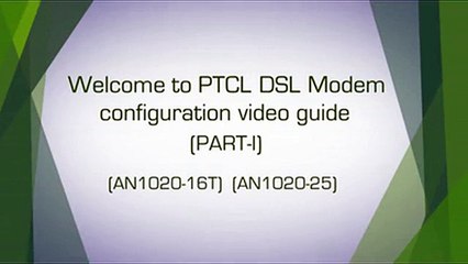 Fiber Home Series Modem [AN1020-16T] & [AN1020-25] configuration - Part 1
