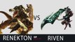 [Highlights] Renekton vs Riven - KT ssumday vs SKT T1 Faker, KR LOL SoloQ