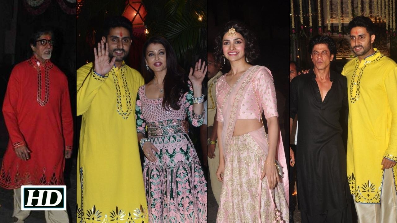 Big Bs Star Studded Diwali Bash Inside Video