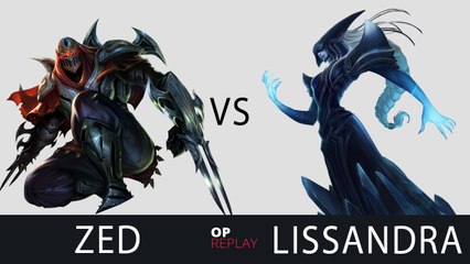 [Highlights] Zed vs Lissandra - SKT T1 Faker vs SSG Crown, KR LOL SoloQ