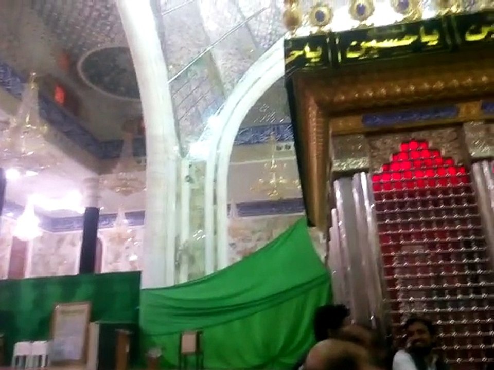 Marsiya @ Harm-e-Imam Hussain a.s, in Karbala by Sibte Sajjad