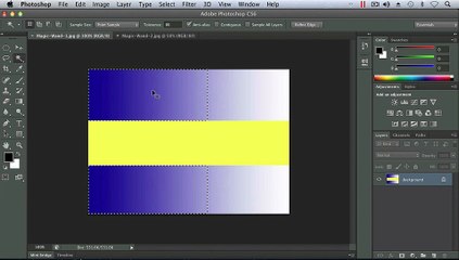 Adobe photoshopt Using the Magic Wand Tool