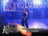 Intercontinental Championship: Jeff Hardy © vs. Johnny Nitro (w/ Melina)