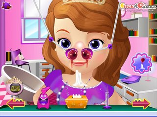 Disney Princess Sofia The First Nose Doctor NEW Video Movie Games For Kids For Girls
