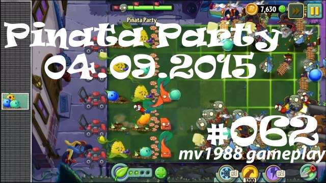 Plants Vs. Zombies 2 - Pinata Party 005 Gameplay HD (part #062)