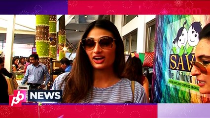Athiya Shetty on 'Diwali' shopping with zoom - Bollywood News