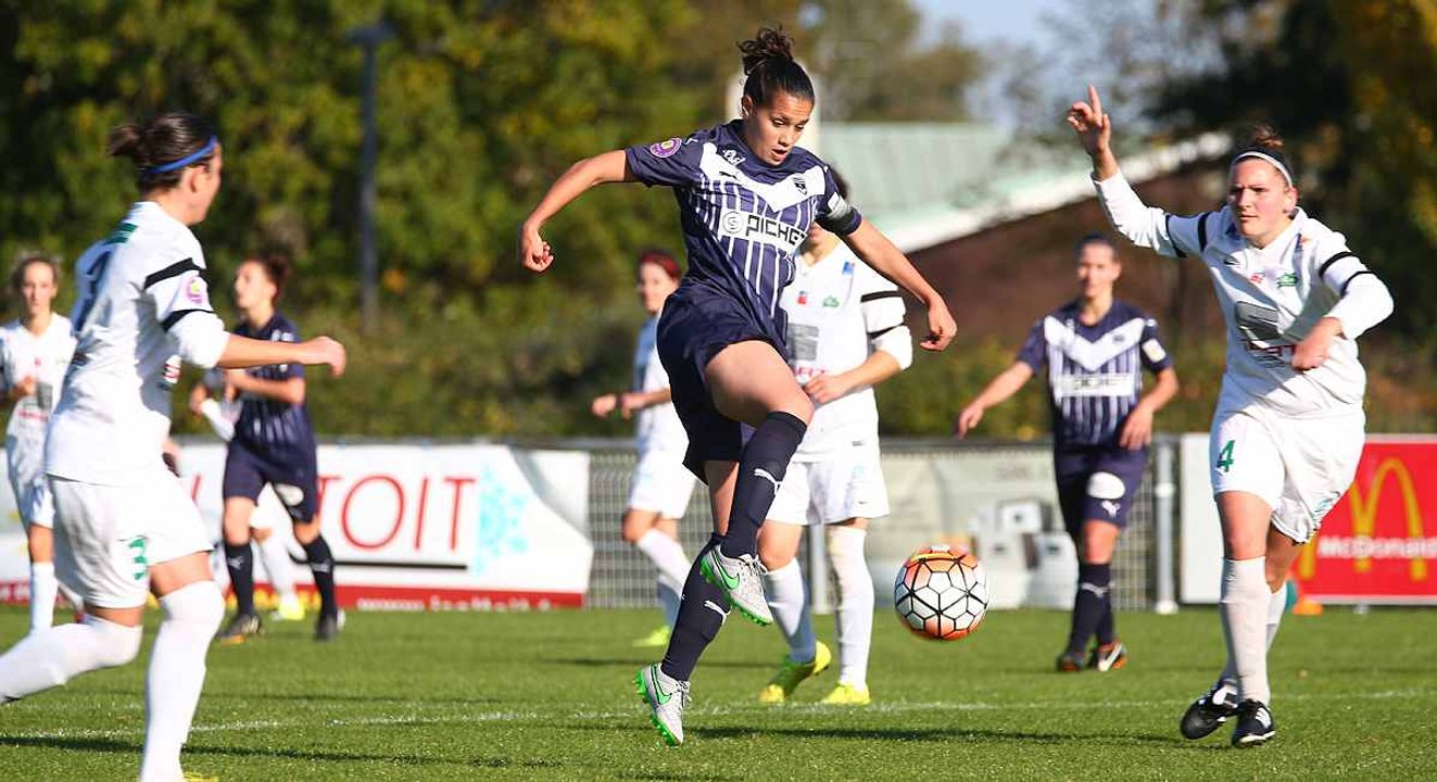 D2 Féminines - Match Bordeaux-Angers 2015-2016 - 7ème journée