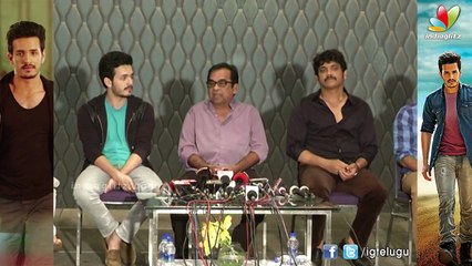 Brahmanandam Speech @ Akhil Movie Success Meet