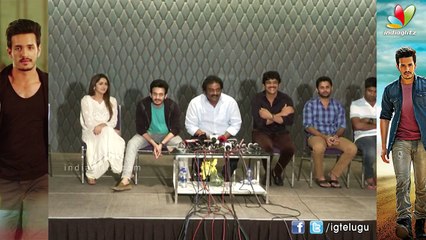 Director V V Vinayak speech @  Akhil Movie Success Meet
