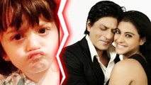 SHOCKING! AbRam Doesn't Like Shahrukh Khan Being Paired with Kajol