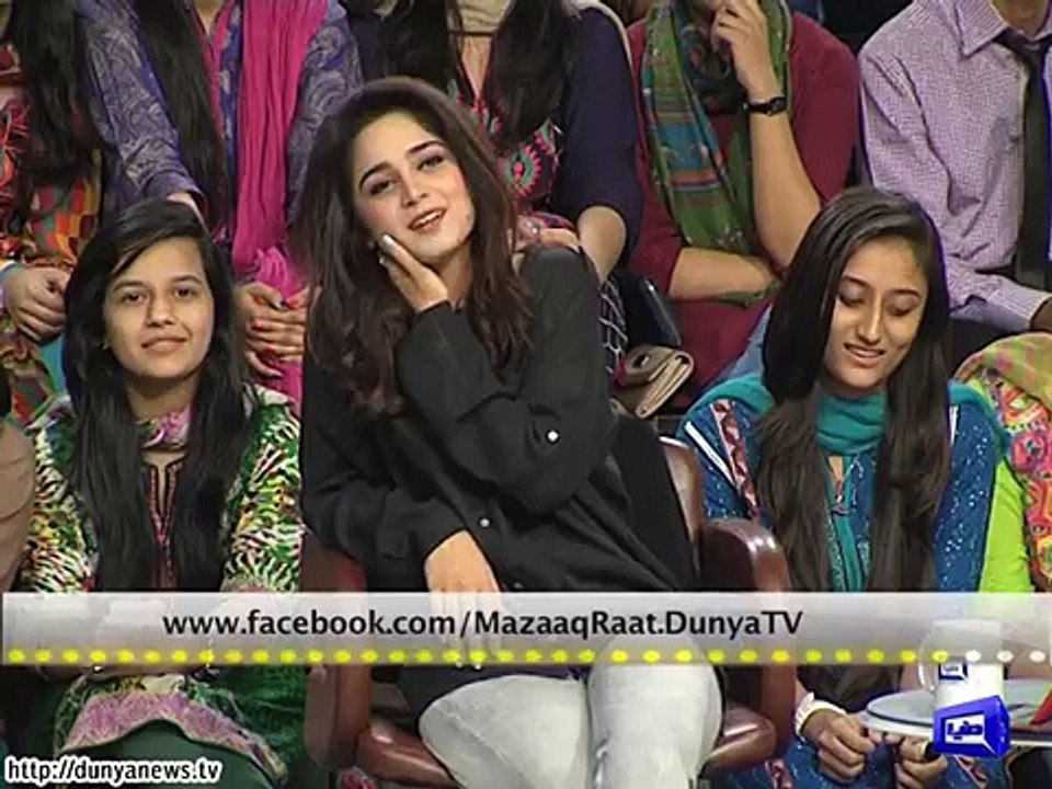 Police official tests Aima Baig's talent.