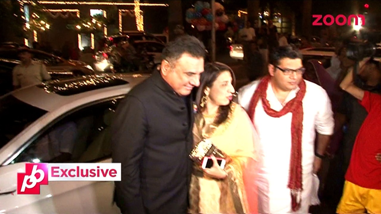 Ranbir Kapoor & Katrina Kaif at Anil Kapoor's Diwali party - Bollywood Gossip