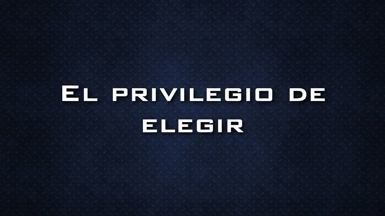 ¡Ahora puedes elegir!