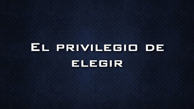 ¡Ahora puedes elegir!