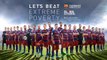 The FCB players unites against extreme poverty