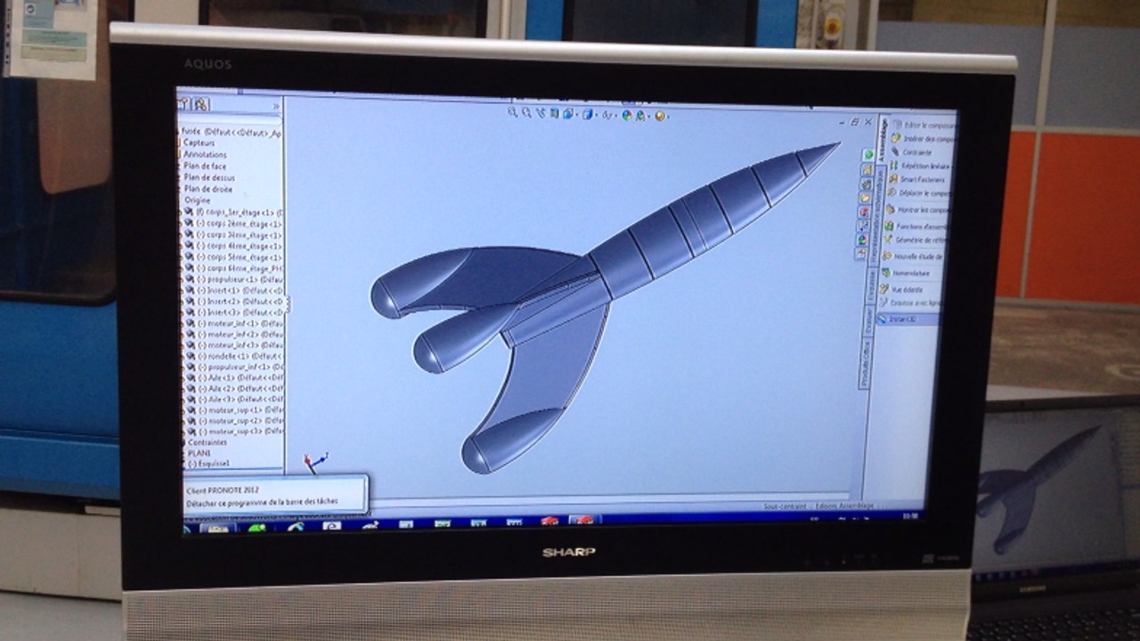 Lycée Cornu de Lisieux: les élèves sont des Tintin ajusteurs