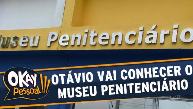 Otávio Mesquita visita o Museu Penitenciário