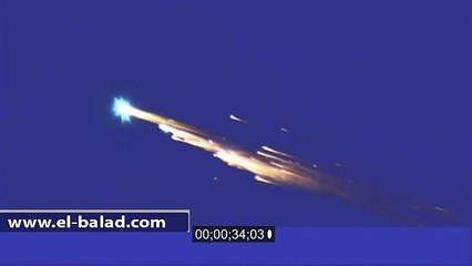 لحظة اختراق جسم فضائي للغلاف الجوي بـ«سيريلانكا»